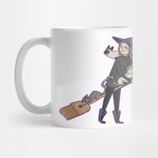 Cat witch Mug